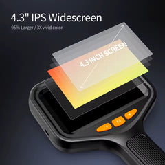 Industrial Endoscope Borescope Camera with LED Light – 2m/5m/10m Waterproof Snake Camera for Auto, Aircraft & Pipe Inspection