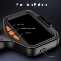 Industrial Endoscope Borescope Camera with LED Light – 2m/5m/10m Waterproof Snake Camera for Auto, Aircraft & Pipe Inspection